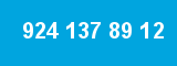924 137 89 12
